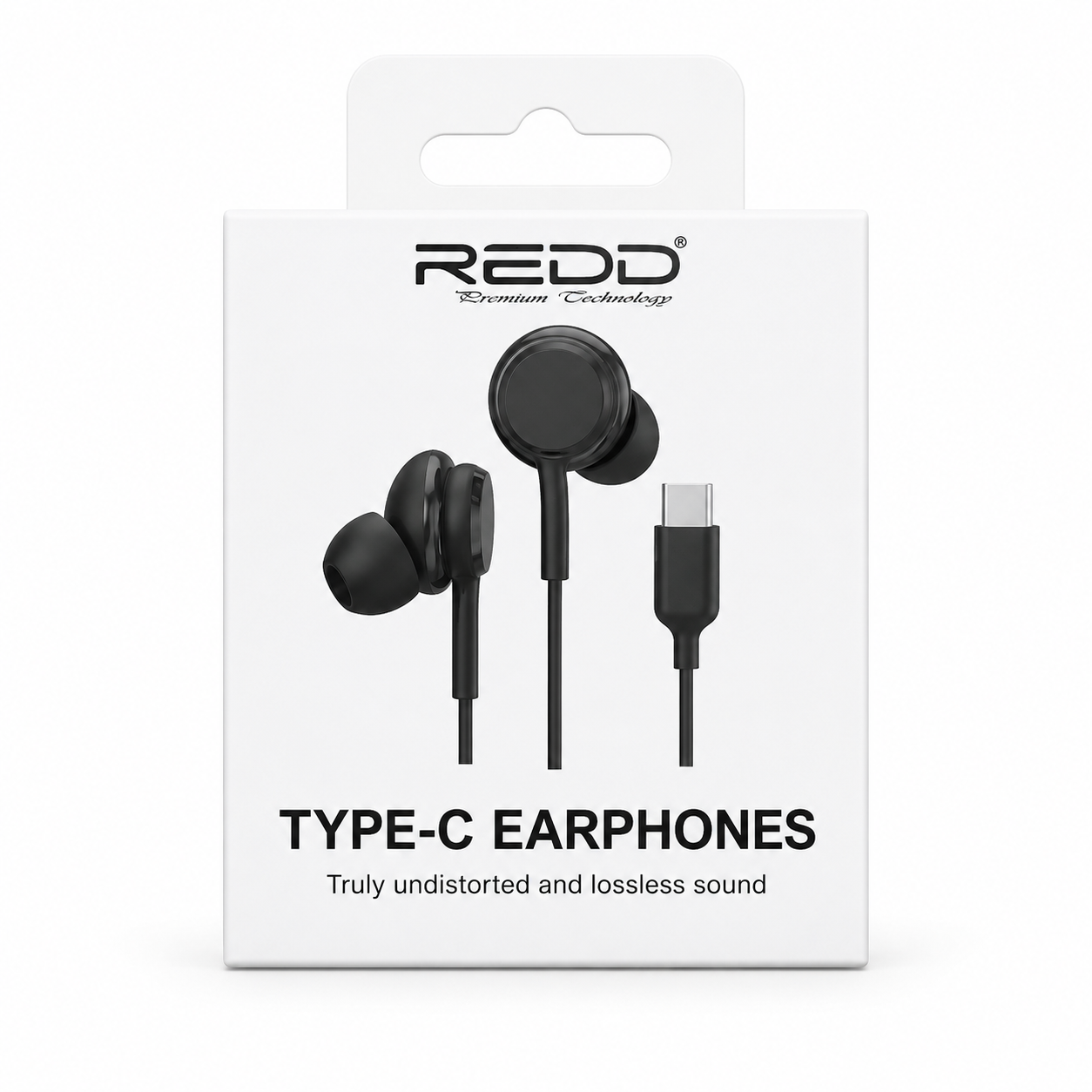 AUDÍFONOS CON CABLE MARCA REDD -CONECTOR USB TIPO-C