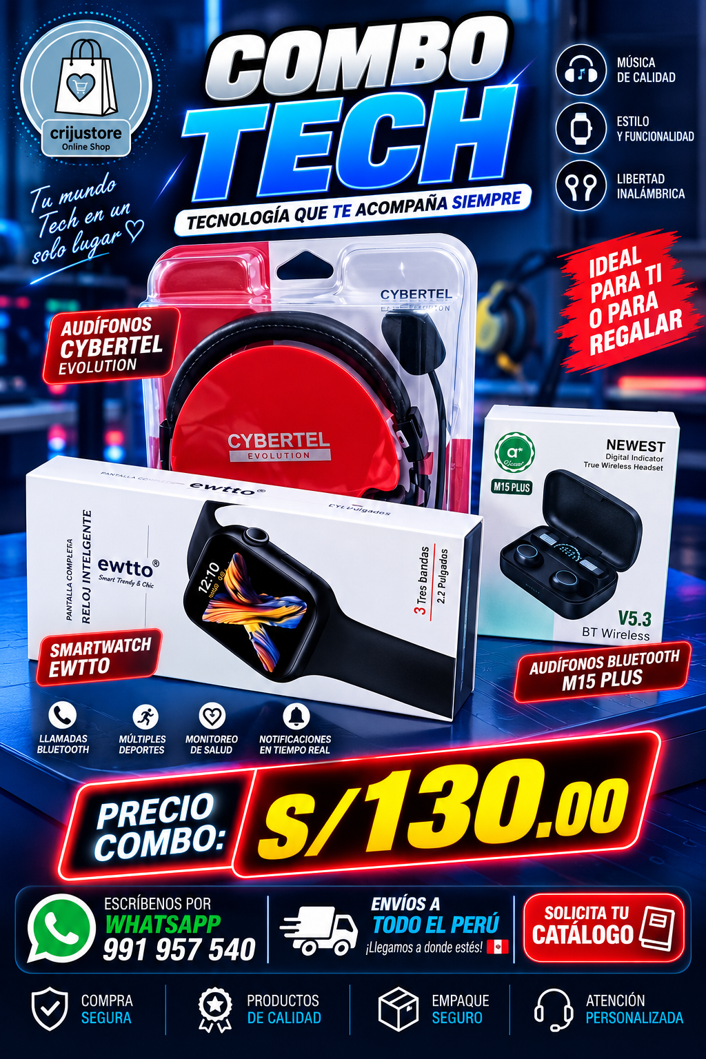 COMBO TECNOLÓGICO – TODO EN UNO